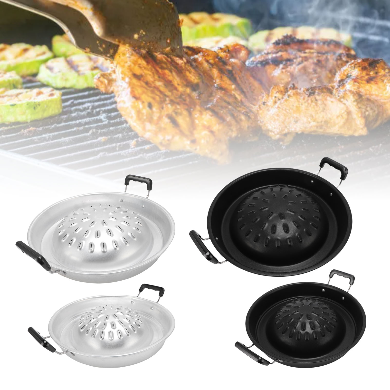 Kitchen Baking Tray Organiser - Padella per barbecue tailandese Padella per