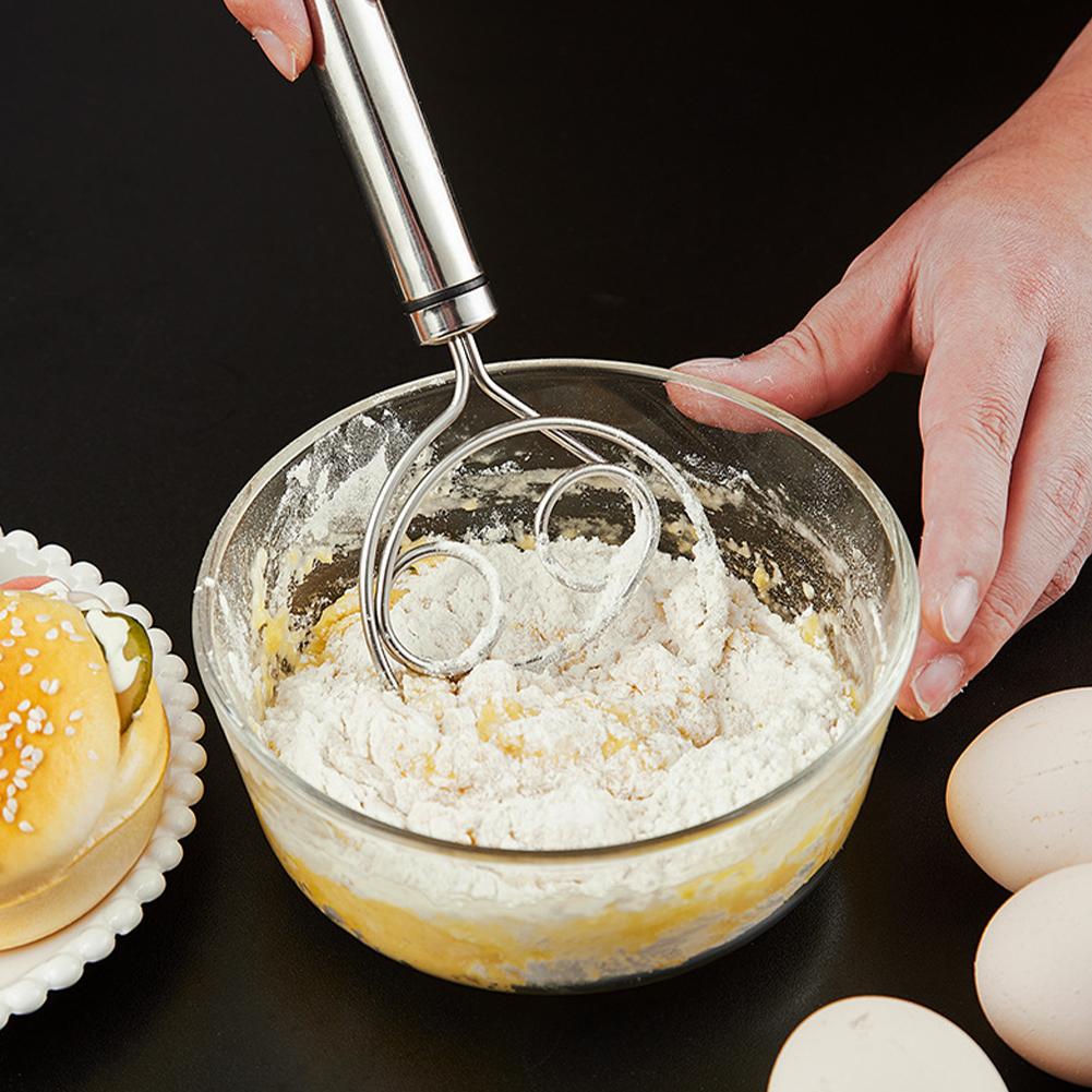 Bread Baking Kitchen Utensils - Frusta per Impasto in Acciaio Inox,
