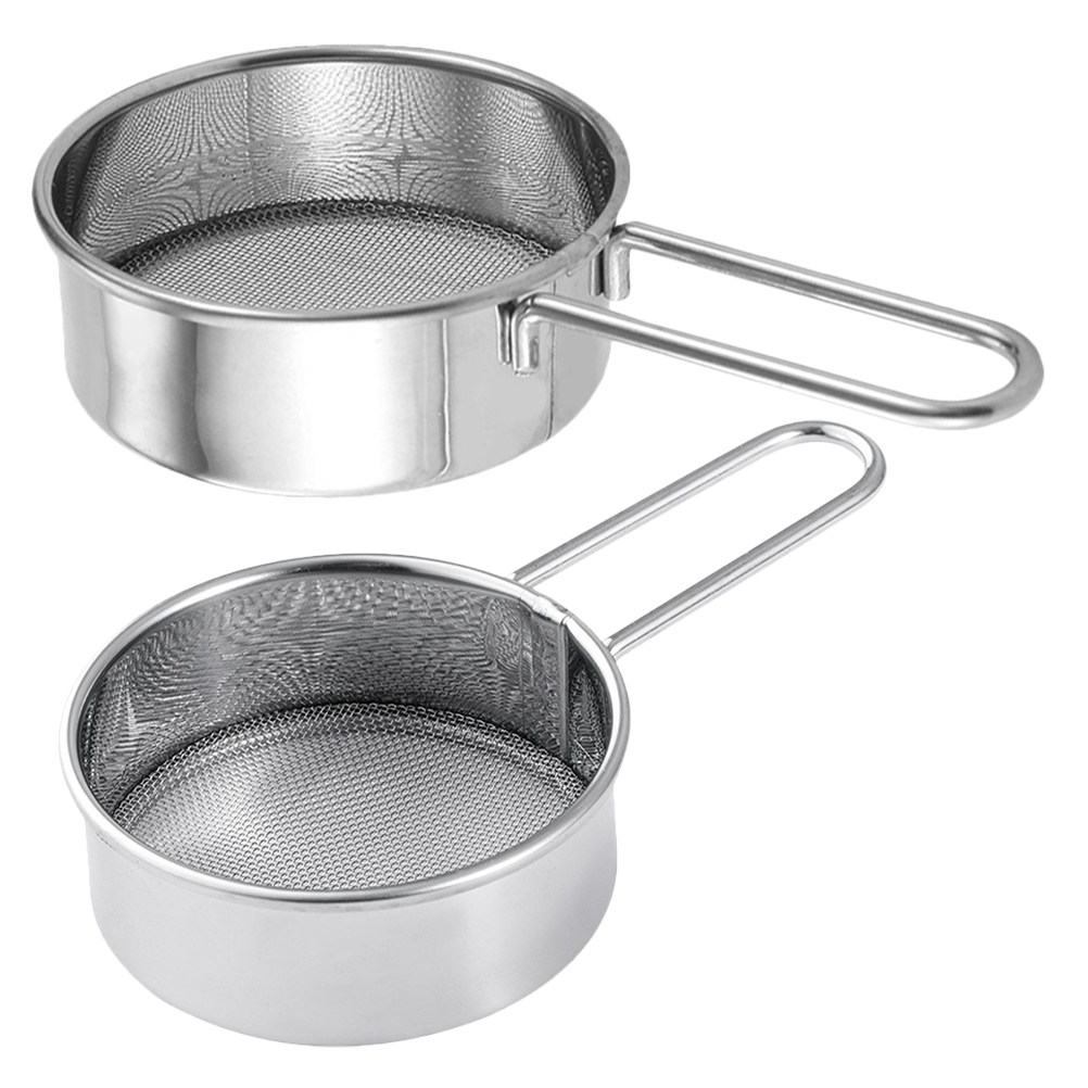 Baking Powder Kitchen - 2 Pezzi Setaccio Manuale Mini in