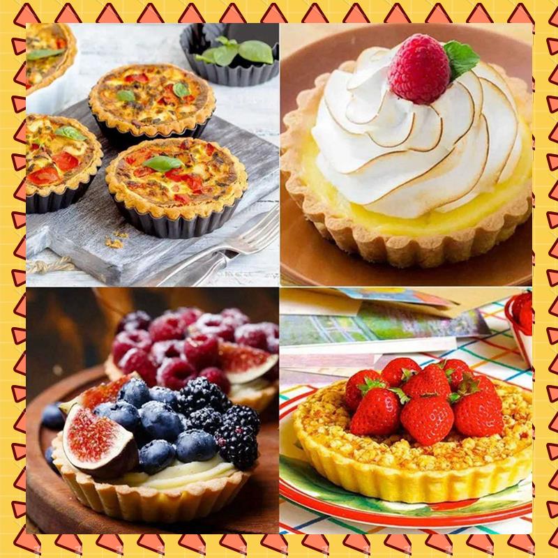 Tart Pan Loose - A008 18 Pz 4In/10Cm Mini Torta