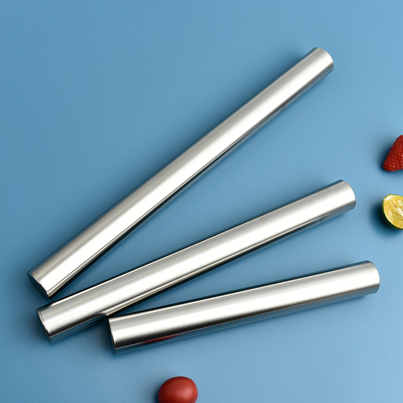 Bread Baking Kitchen Utensils - Mattarello in acciaio inossidabile Cottura del