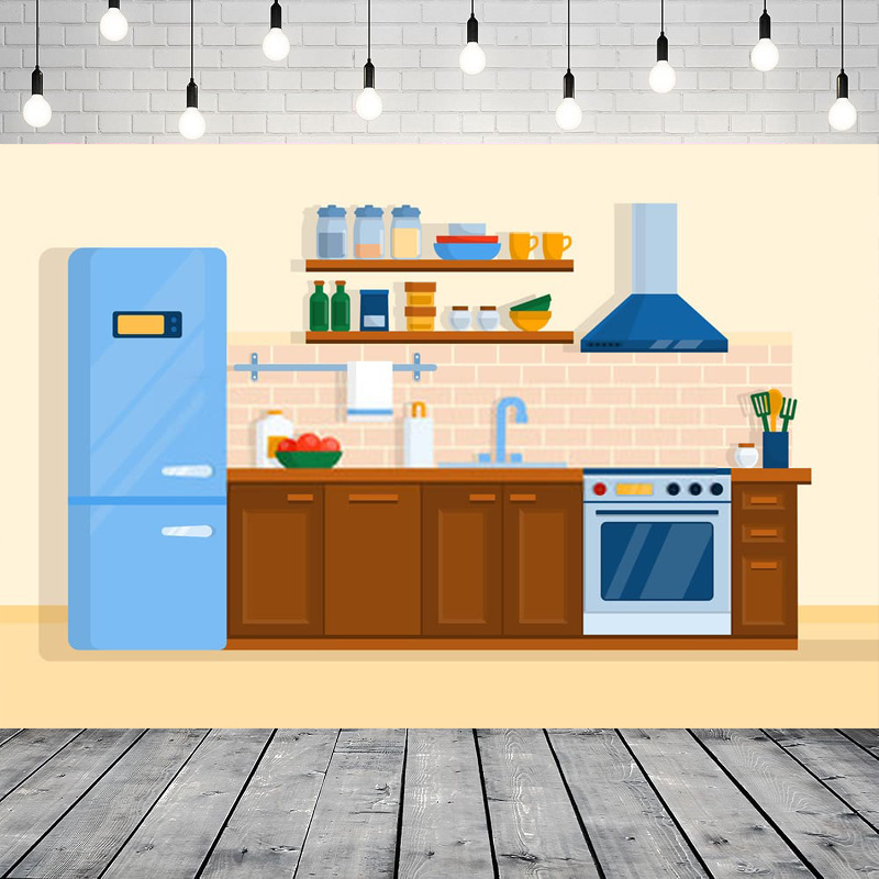 Kitchen Baking Background - Sfondo fotografico a tema cucina dei
