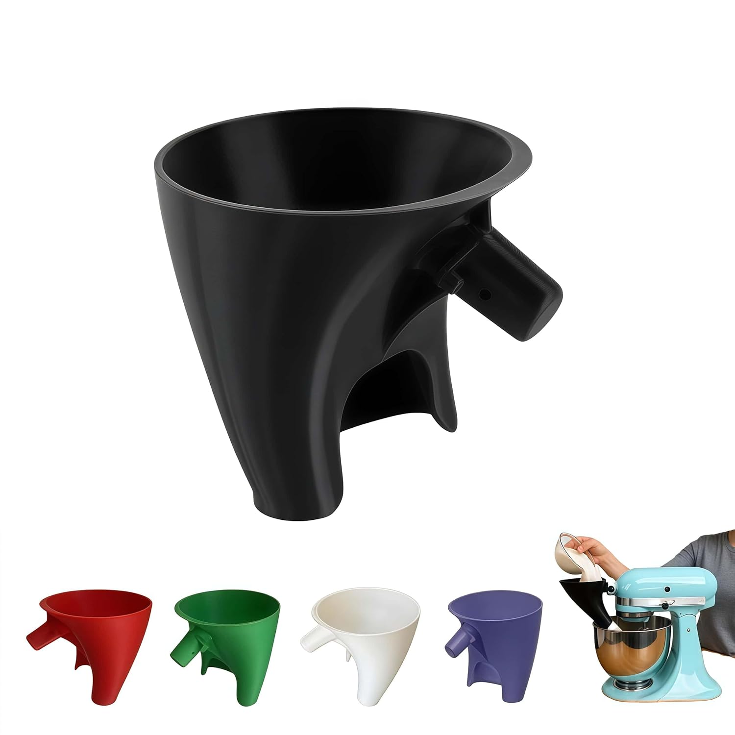 Kitchen Baking Aid - Accessorio Antischizzo per Impastatrice KitchenAid 5