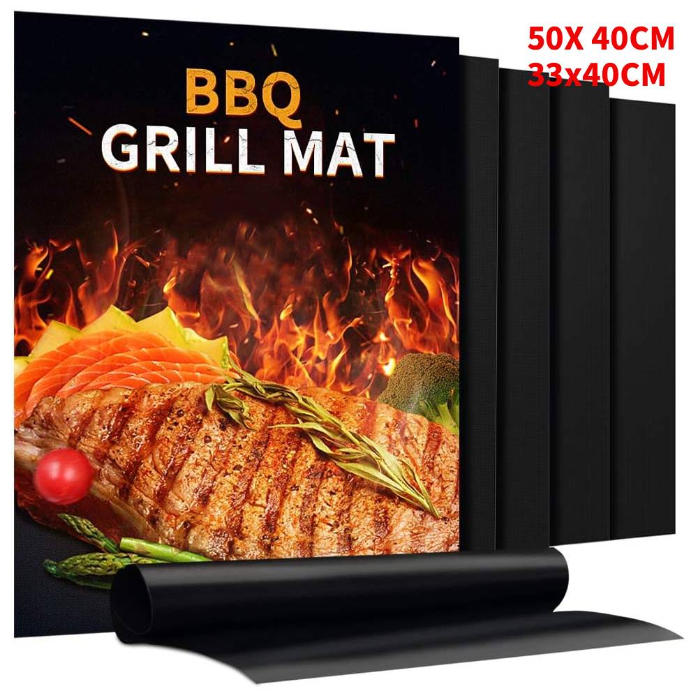 Kitchen Baking Tray Organiser - Tappetino per barbecue antiaderente da 1-10
