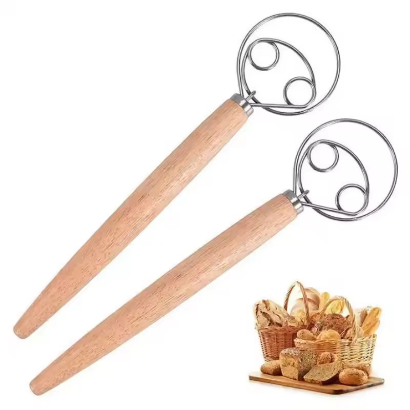 Bread Baking Kitchen Utensils - Frusta per impasto in acciaio inossidabile
