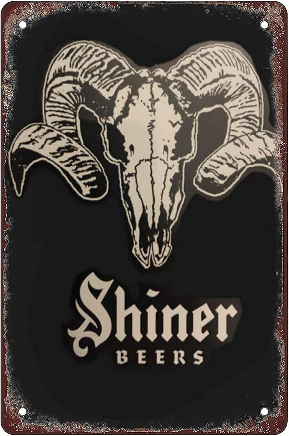Kitchen Bakery - Targa in metallo per birra Shiner