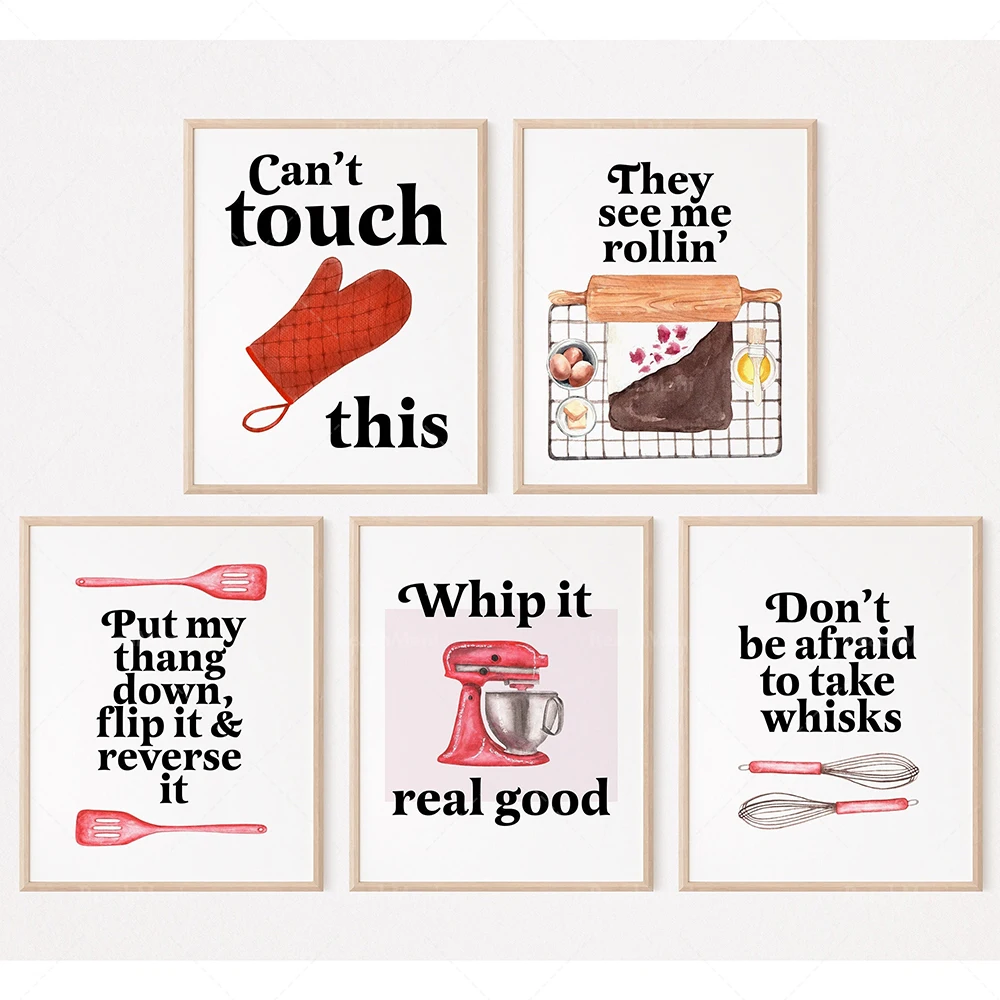 Poster con citazioni divertent - Kitchen And Baking Life recensione e prezzo