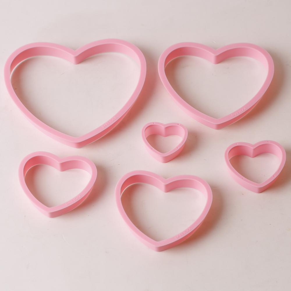 1 set/3 set rosa cuore stella  - Kitchen Baking Cookies recensione e prezzo