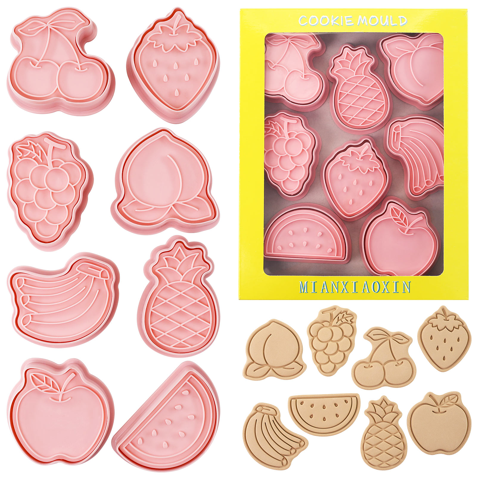 8 pezzi simpatici formine per  - Kitchen Baking Cookies recensione e prezzo