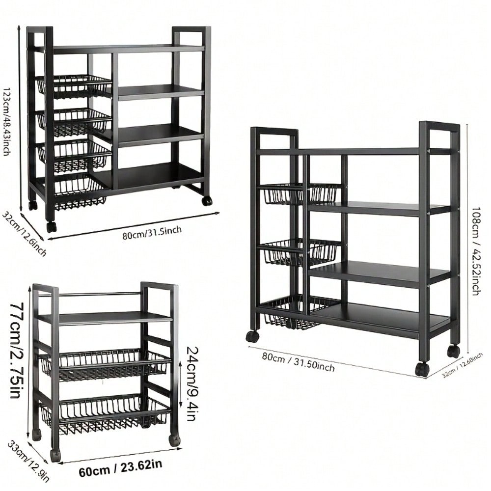 Scaffale da Cucina Mobile con  - Kitchen Baking Island recensione e prezzo