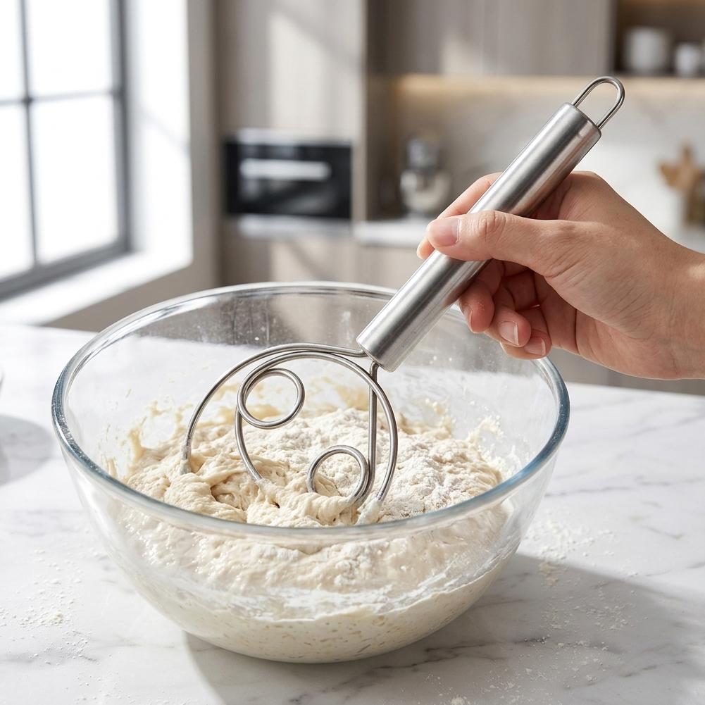 Frusta per Impasto in Acciaio  - Bread Baking Kitchen Utensils recensione e prezzo