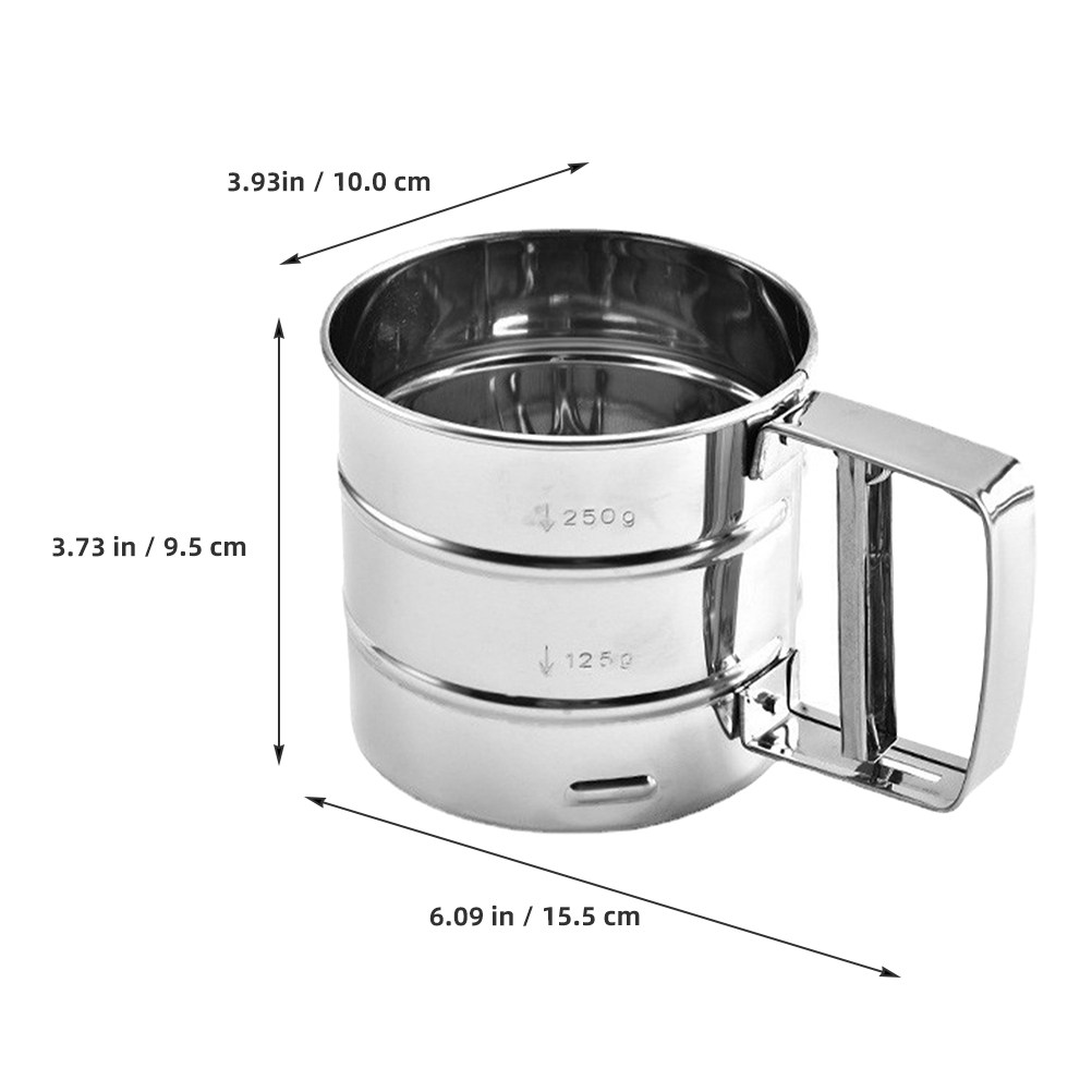 Setaccio per Farina in Acciaio - Baking Powder Kitchen recensione e prezzo