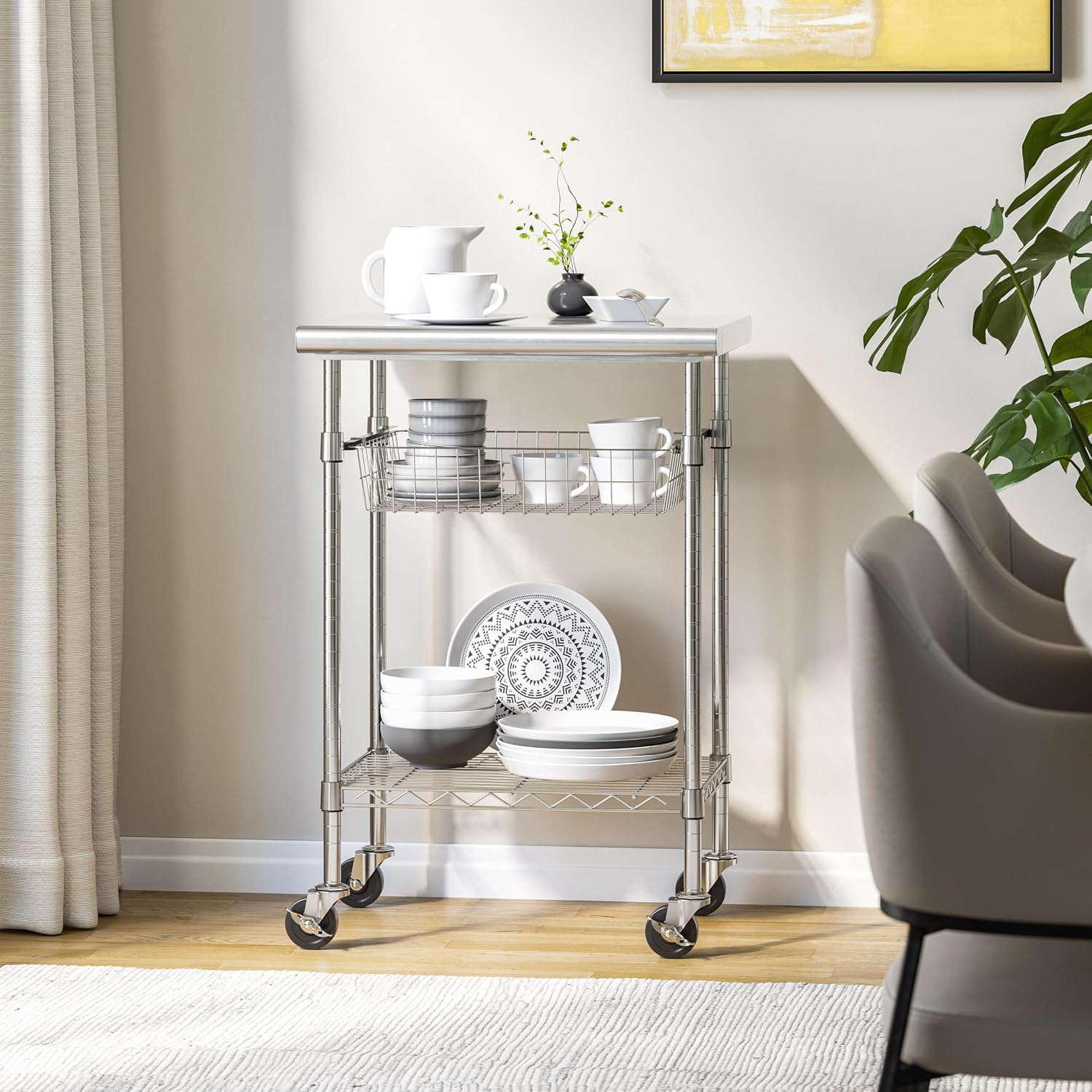 Carrello da Lavoro Commerciale - Kitchen Baking Island recensione e prezzo