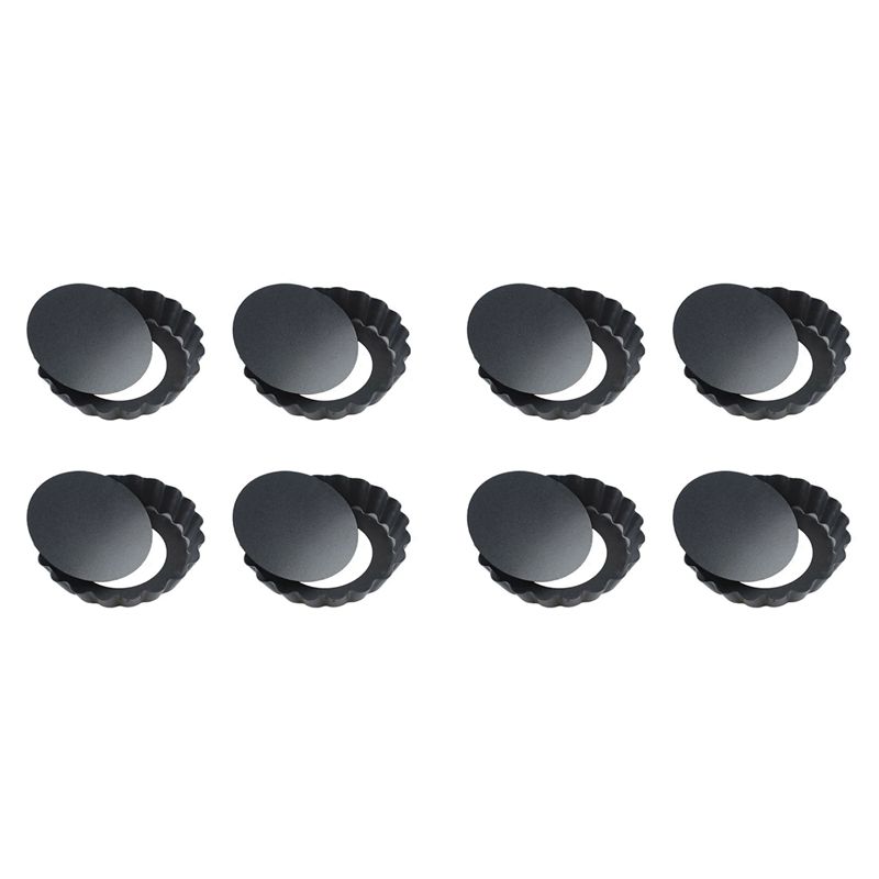 Set di 8 Stampi Rotondi da 10  - Tart Pan Loose recensione e prezzo