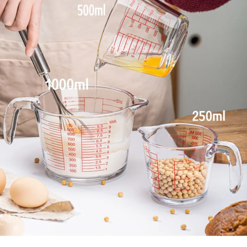 Misurino in vetro da 2/4 tazze - Kitchen Baking Essentials recensione e prezzo