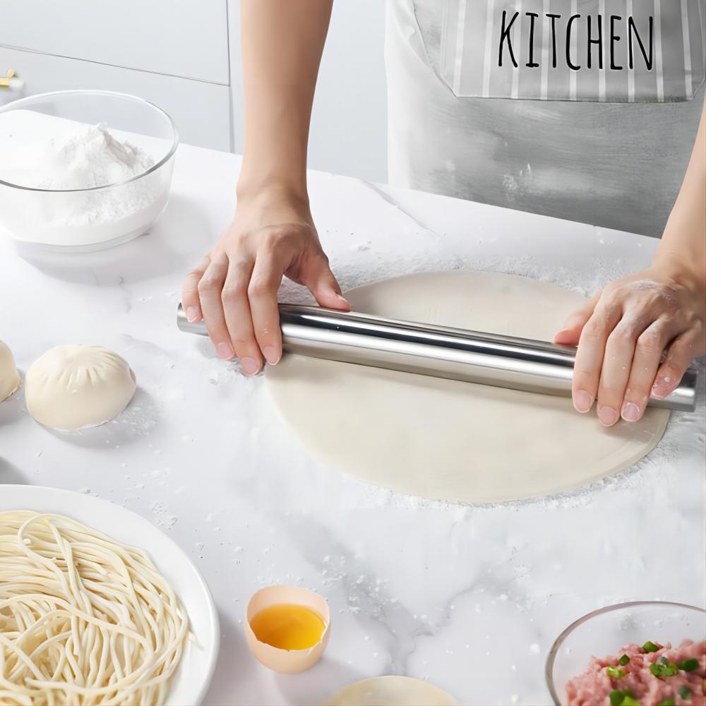 Mattarello in acciaio inossida - Bread Baking Kitchen Utensils recensione e prezzo