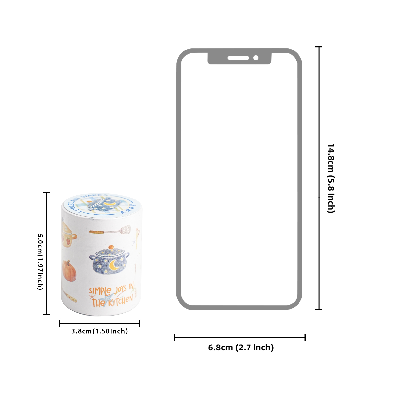 Etori Life Kitchen Washi Tape  - Kitchen And Baking Life recensione e prezzo
