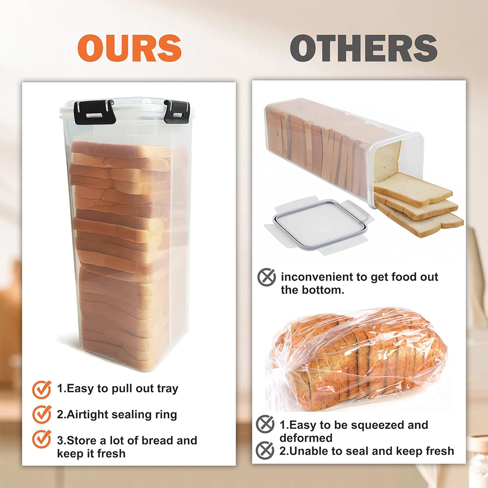 Contenitore per Pane con Coper - Kitchen Baking Tray recensione e prezzo