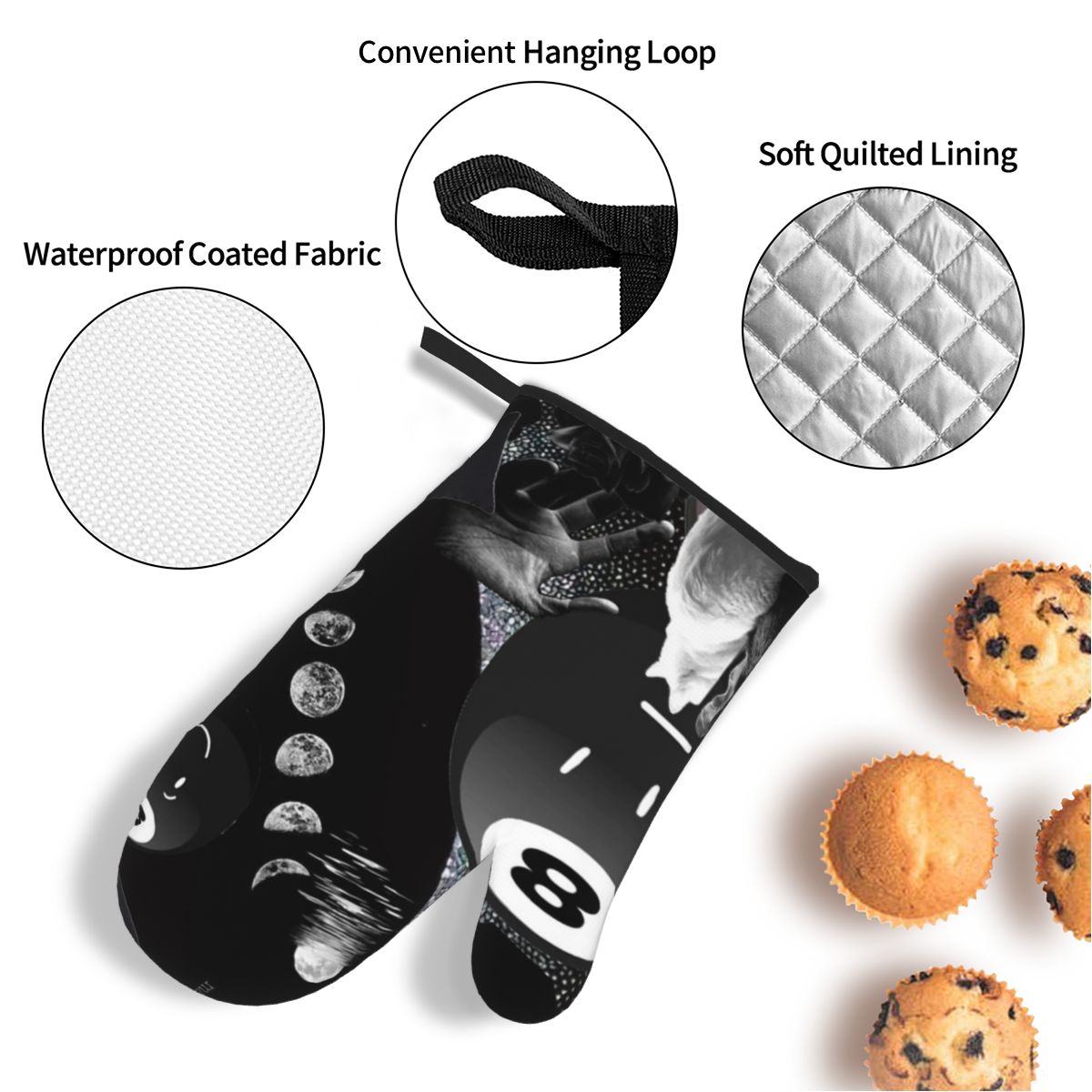 Guanti da Forno e Set di 4 Pre - Kitchen Baking Island recensione e prezzo