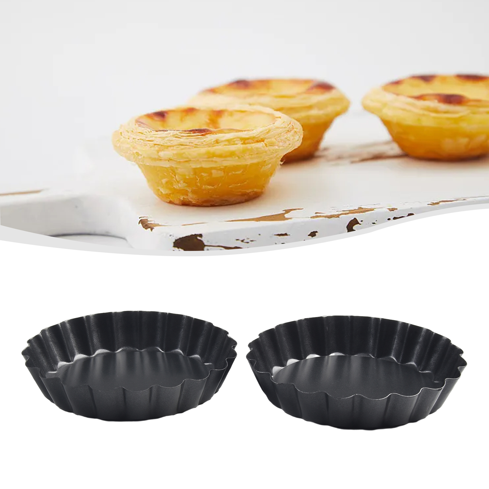 6 pezzi di stampi per quiche a - Tart Pan Loose recensione e prezzo