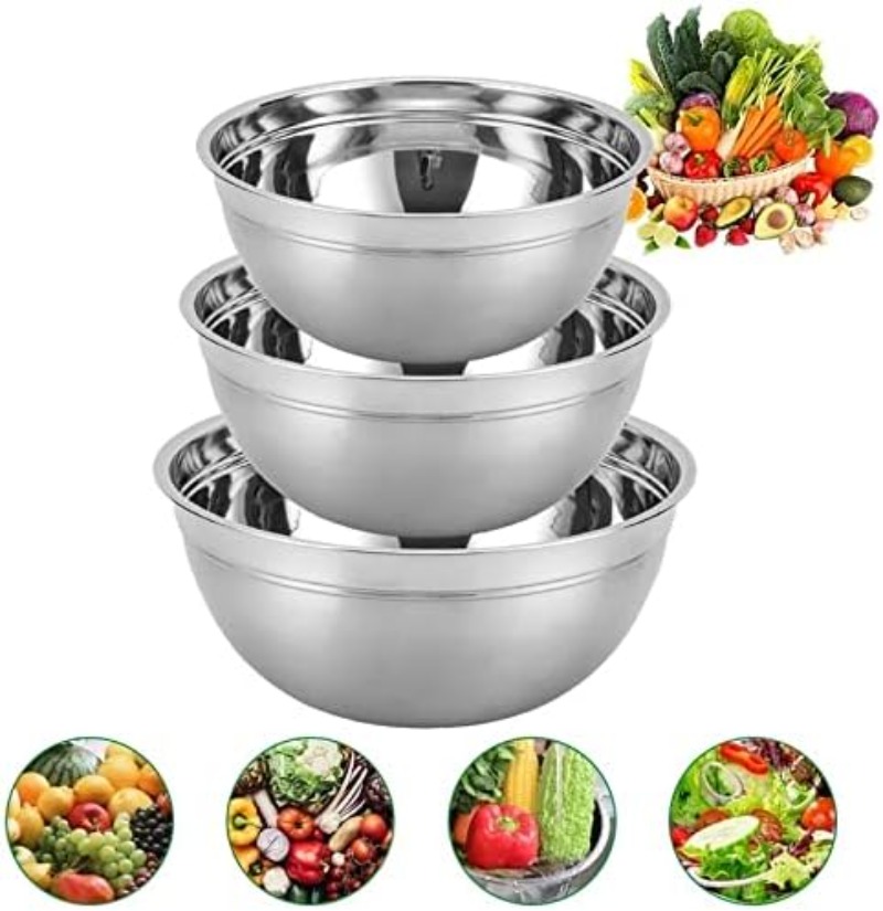 Ciotola per Insalata in Acciai - Bread Baking Kitchen Utensils recensione e prezzo