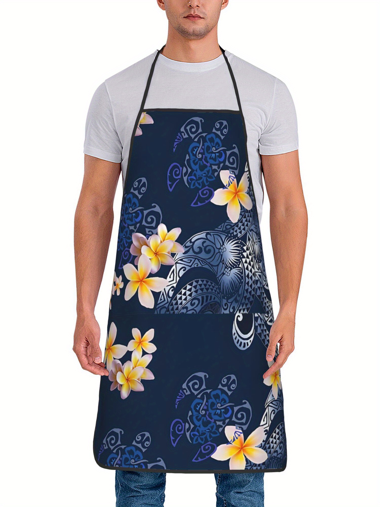 Grembiule Hawaiano con Plumeri - Kitchen Baking Island recensione e prezzo