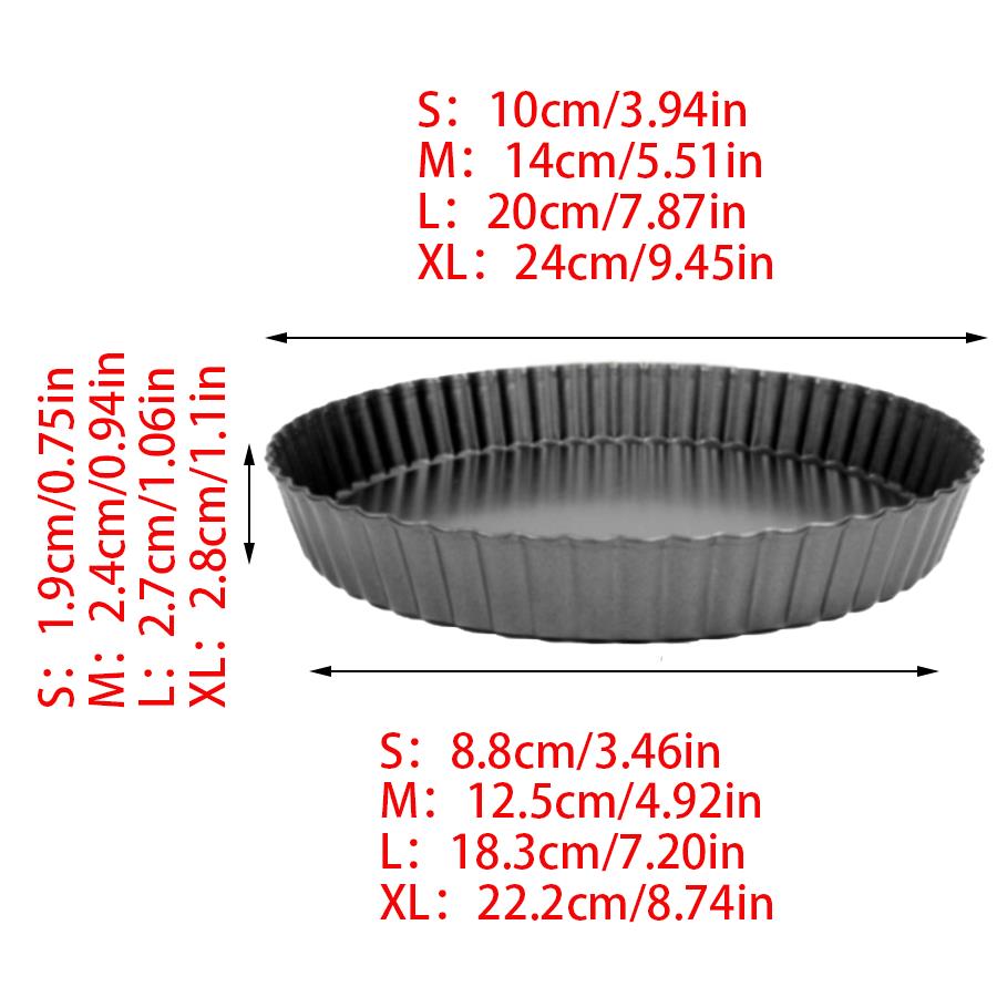 Set di 2 Stampi per Torte con  - Tart Pan Loose recensione e prezzo