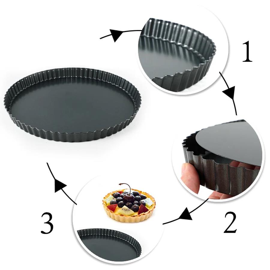 Set di 2 Stampi per Torte con  - Tart Pan Loose recensione e prezzo