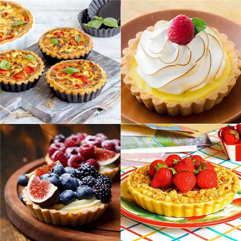 BAAJ-Set di 18 Stampi per Mini - Tart Pan Loose recensione e prezzo