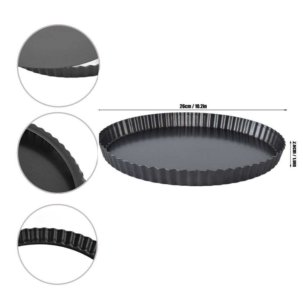 Teglia Professionale in Acciai - Tart Pan Loose recensione e prezzo