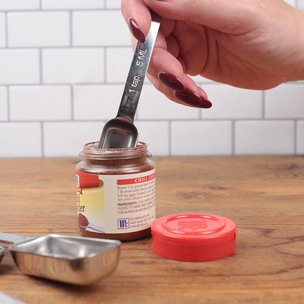 Cucchiai dosatori in acciaio i - Baking Powder Kitchen recensione e prezzo