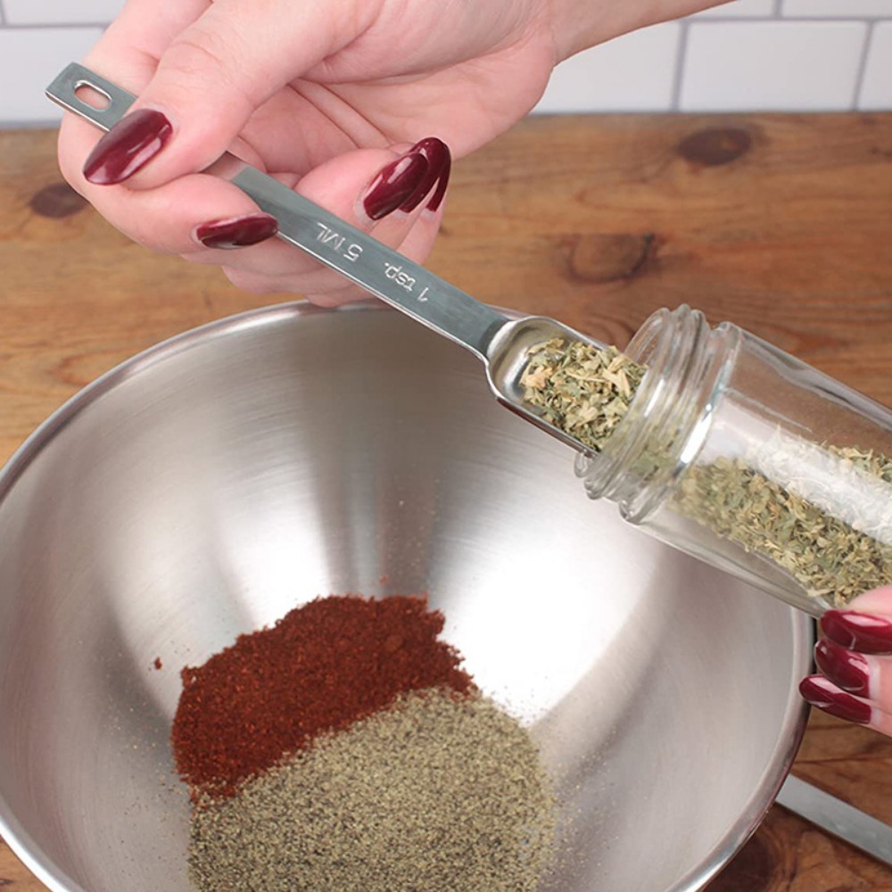 Cucchiai dosatori in acciaio i - Baking Powder Kitchen recensione e prezzo