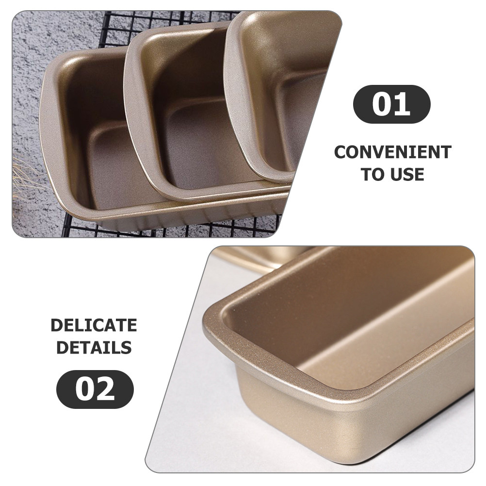 3 Stampi Rettangolari per Pane - Kitchen Baking Pan recensione e prezzo