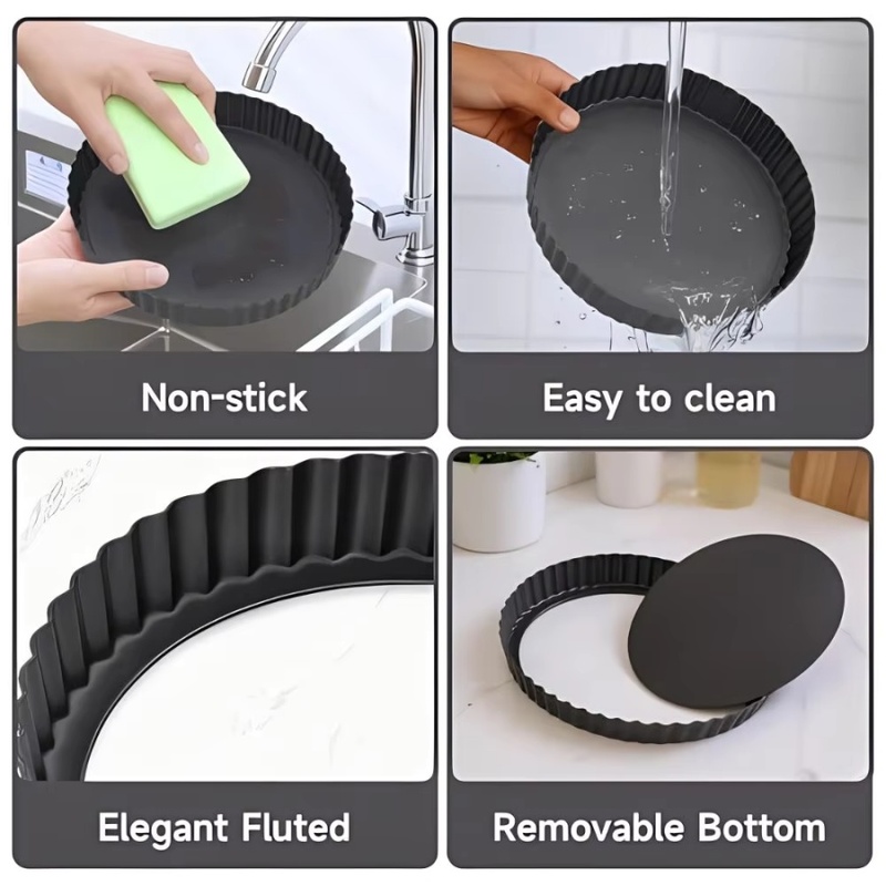 Stampo per Torte Scanalato con - Kitchen Baking Pan recensione e prezzo
